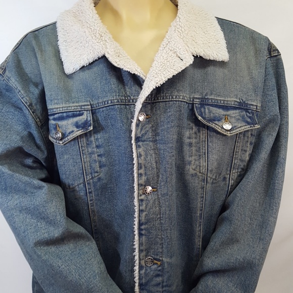 DRILL CLOTHING CO. MEN'S DENIM JACKET 3X Big size - Picture 2 of 8